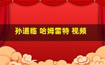 孙道临 哈姆雷特 视频